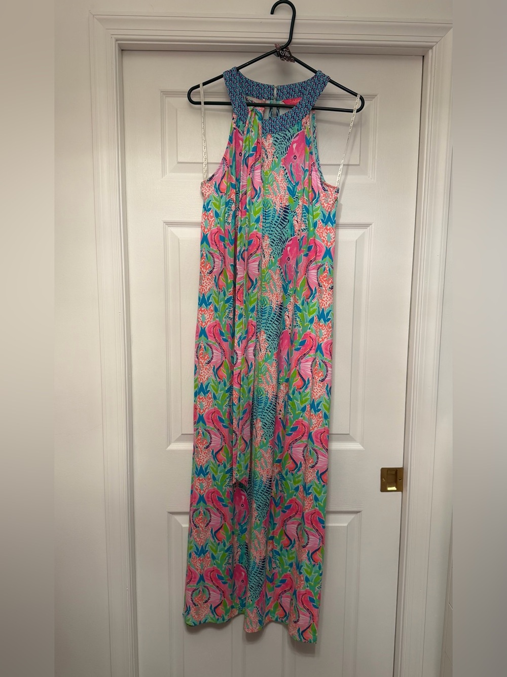EUC Lilly Pulitzer Monterrey Maxi Dress in a colorful engineered print
Size M
